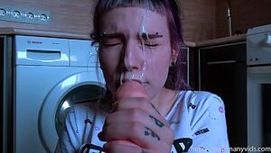 Inexperienced daddys lady teenager tatted pulverize faux-cock roleplay Hellia Yeah get's jism on face
