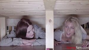Sisters Get Caught Snooping Around & Punished- Mia Evans & Missy Luv