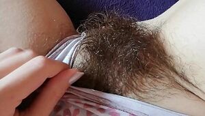 Supah wooly thicket coochie in undies close up compilation